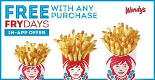 Best FRYday Yet: Wendy's Drops Free Any Size Hot & Crispy Fries With Any Purchase App Offer EVERY Friday ...