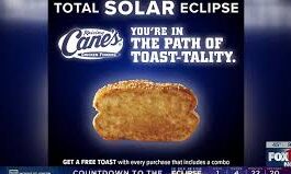 Raising Cane's gets ready for the eclipse