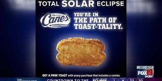 Raising Cane's gets ready for the eclipse