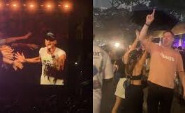 Fans dance in rain as OneRepublic performs 'Counting Stars' at F1 S'pore Grand Prix