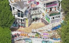 Squatters turn Hollywood Hills mansion into 'eyesore' with graffiti: video
