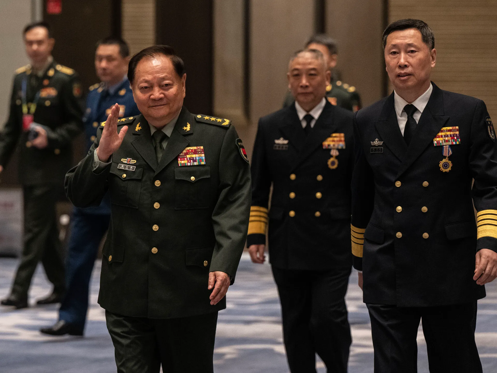 China expels two top