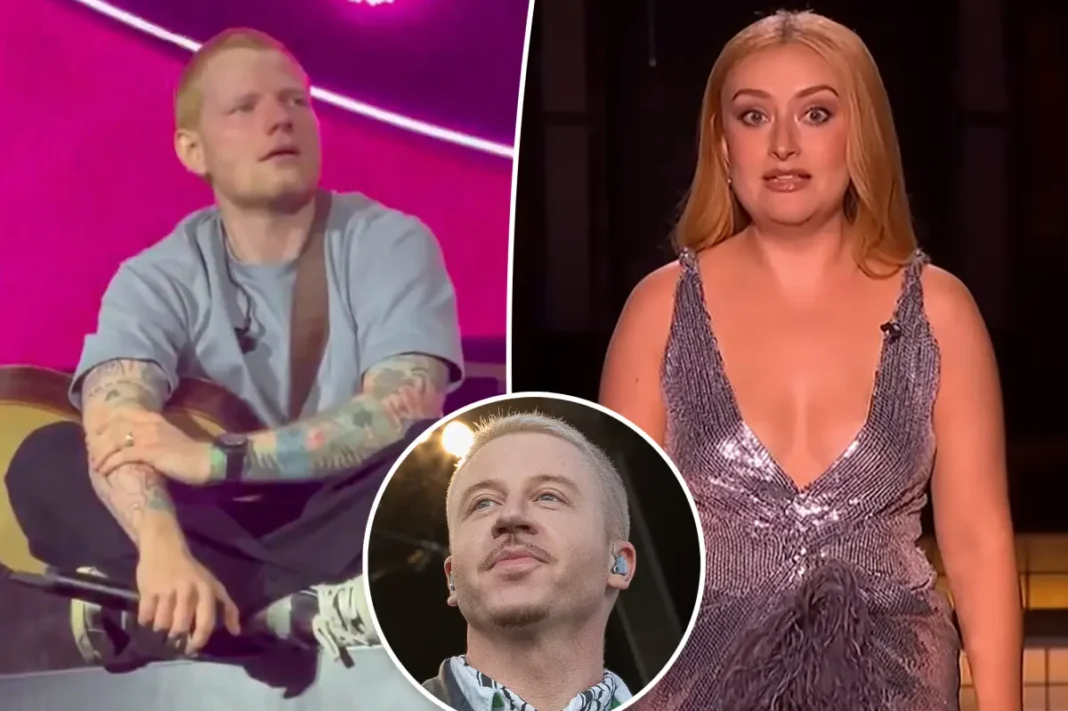 Comedian roasts ‘red-headed puppet’