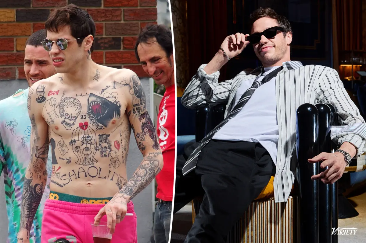 Pete Davidson lists all