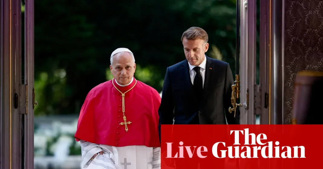 Pope Leo visits France