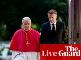 Pope Leo visits France