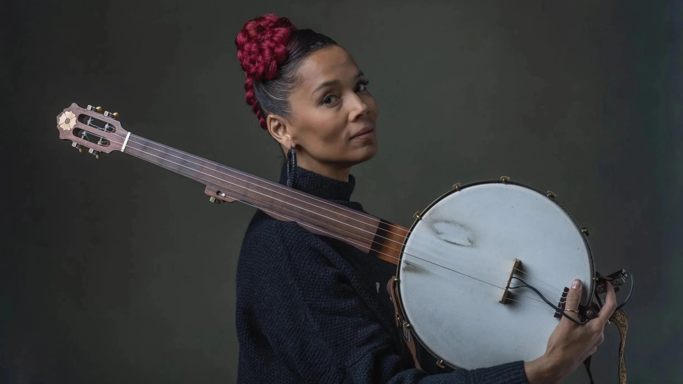 Rhiannon Giddens' banjo connects