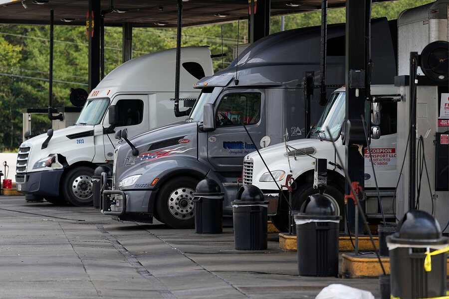 The price of diesel