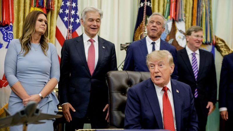 Trump says some routine