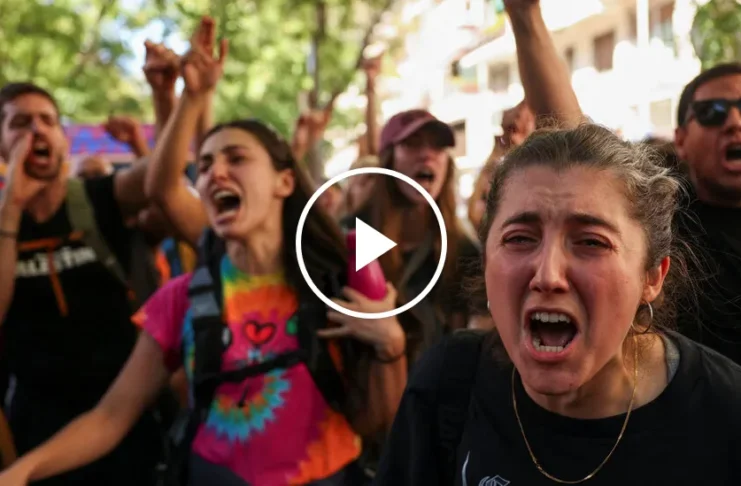 Video: Protests Flare in