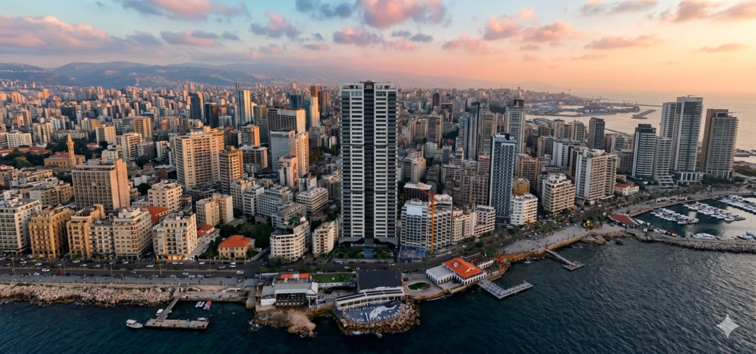 Map graphic of Lebanon amid US warning over seized Hezbollah explosives