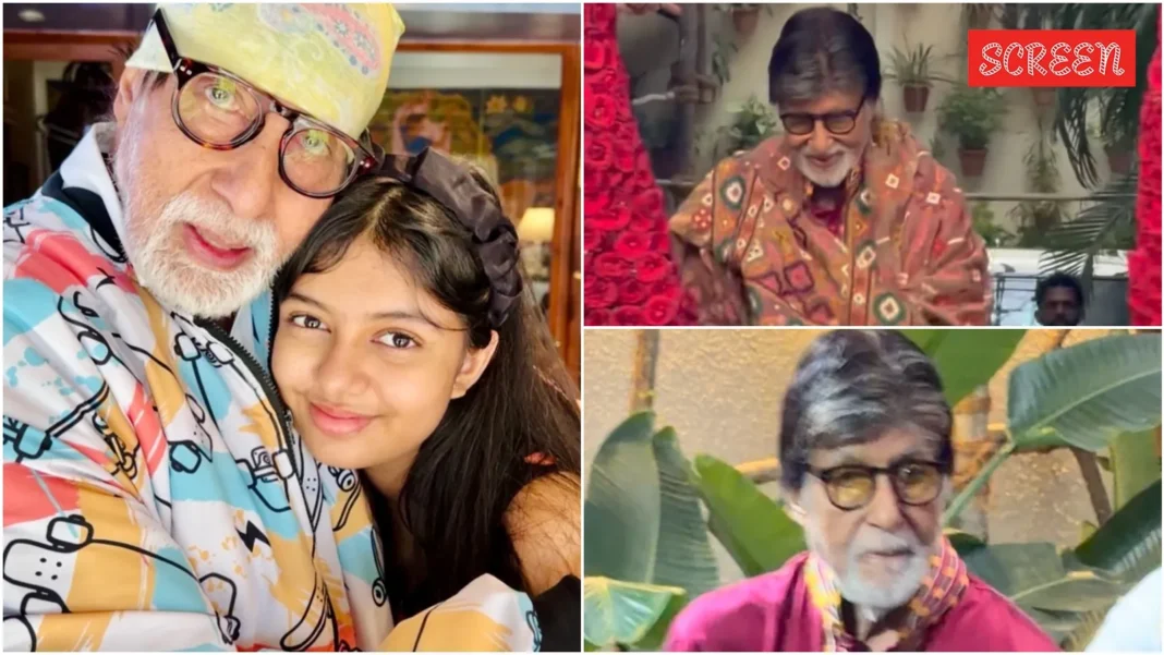 Aishwarya Rai wishes Amitabh Aishwarya Rai wishes Amitabh