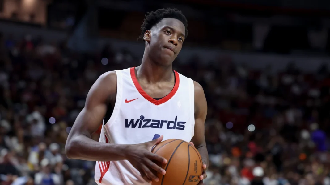 aj-dybantsa-debut-wizards-cavaliers AJ Dybantsa Washington Wizards basketball