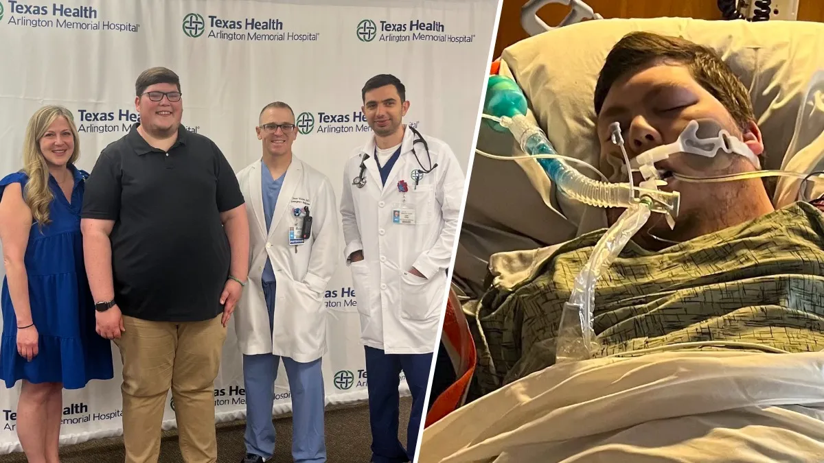 Arlington father survives cardiac
