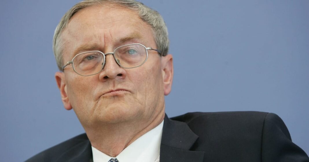 Arrested German spy chief Arrested German spy chief