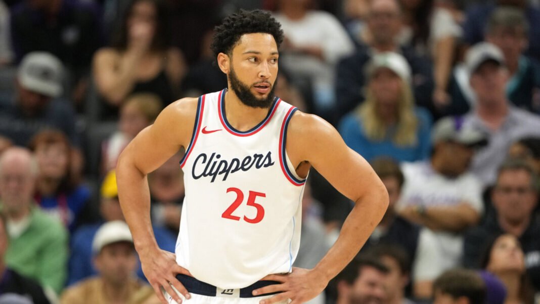 Ben Simmons of the Sacramento Kings, ruled out for the season with a torn Achilles