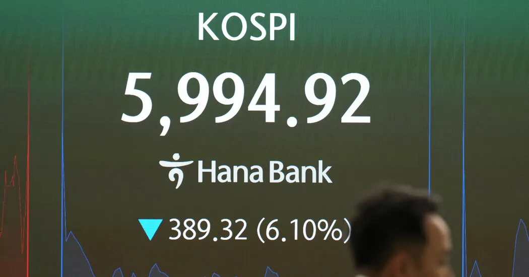 Chip Stocks Tumble on