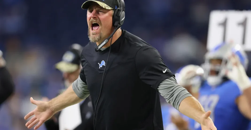 Dan Campbell gets passionate