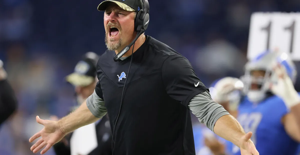 Dan Campbell gets passionate