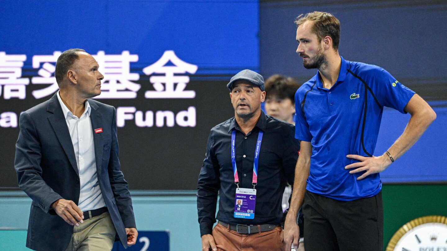 Danill Medvedev disqualified from
