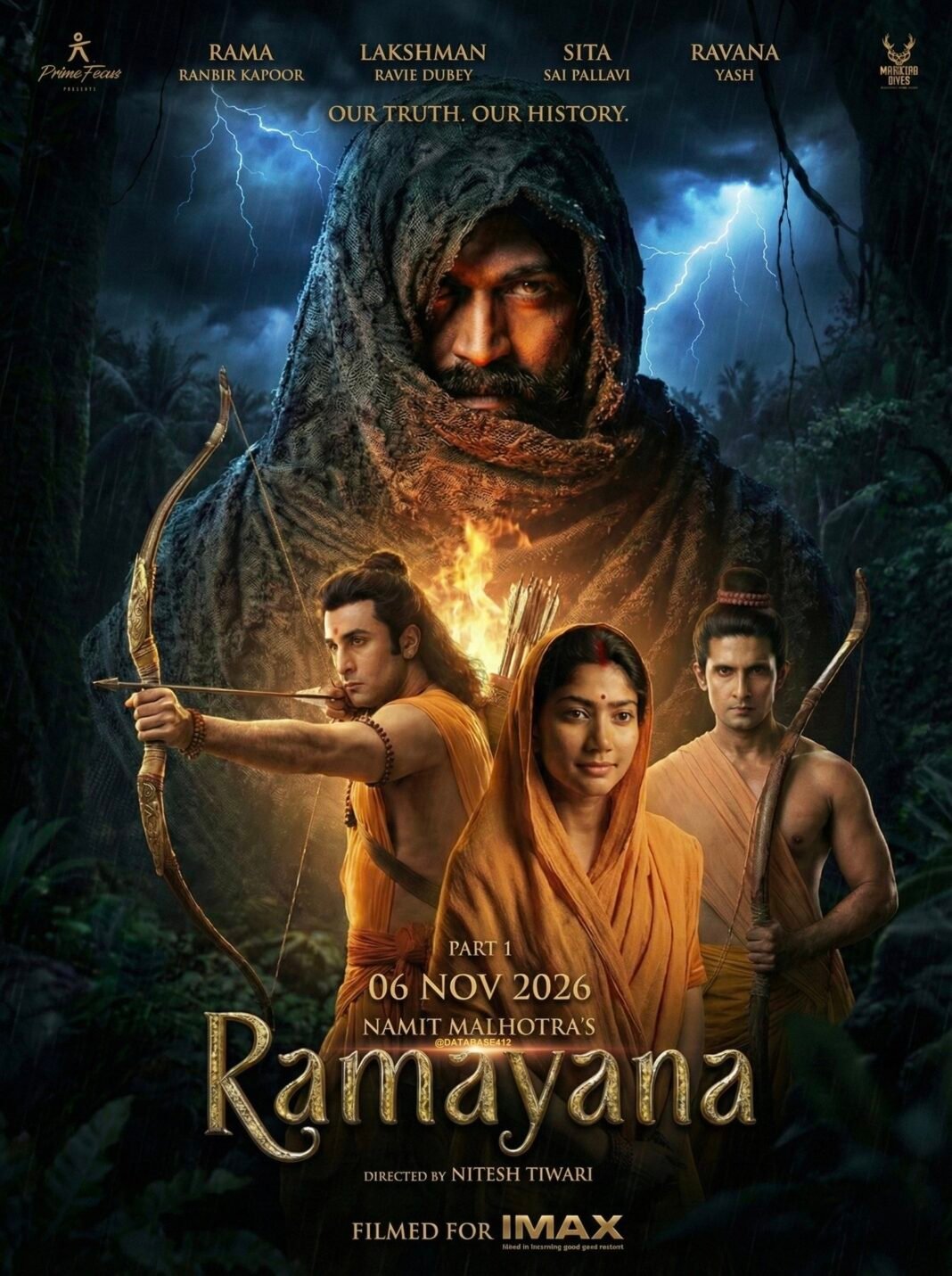 ent-01 Ramayana Part 1 leads November 2026 releases