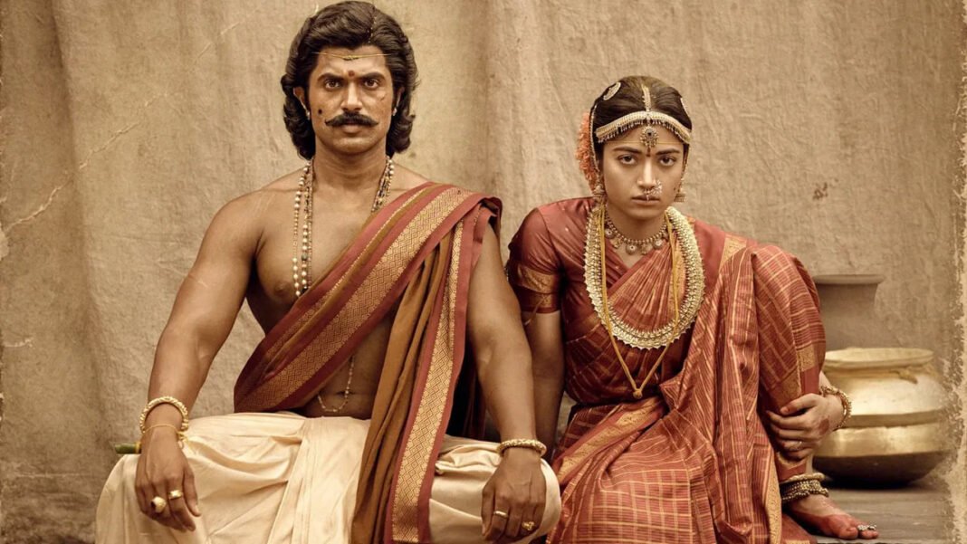ent-03-ranabaali-box-office-collection-day-4 Ranabaali box office illustrated by a cinema hall, as Vijay Deverakonda's period drama eyes Rs 50 crore after day four.