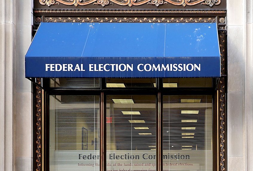 fec-filing-system-restored-41-hour-cyberattack Federal Election Commission building Washington