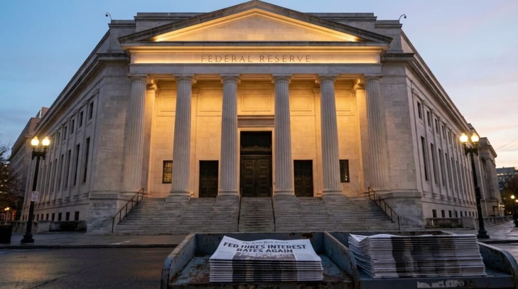 fix_federal-reserve-holds-rates-stocks-higher Federal Reserve building interest rates stock market