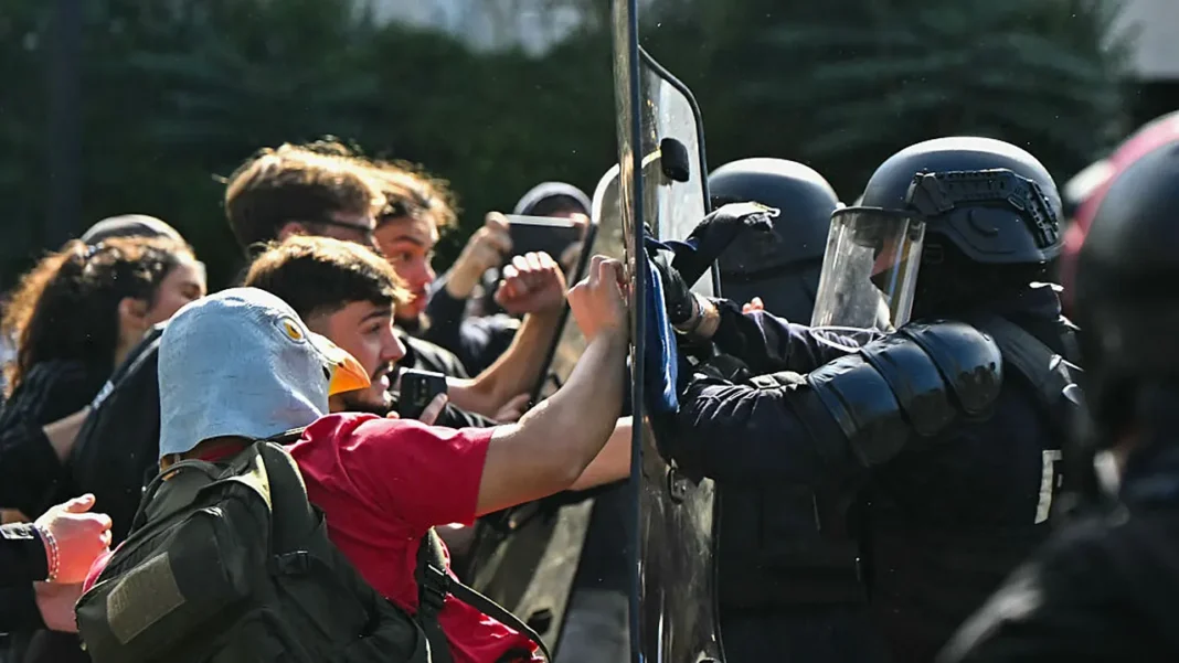 France’s violent student protests