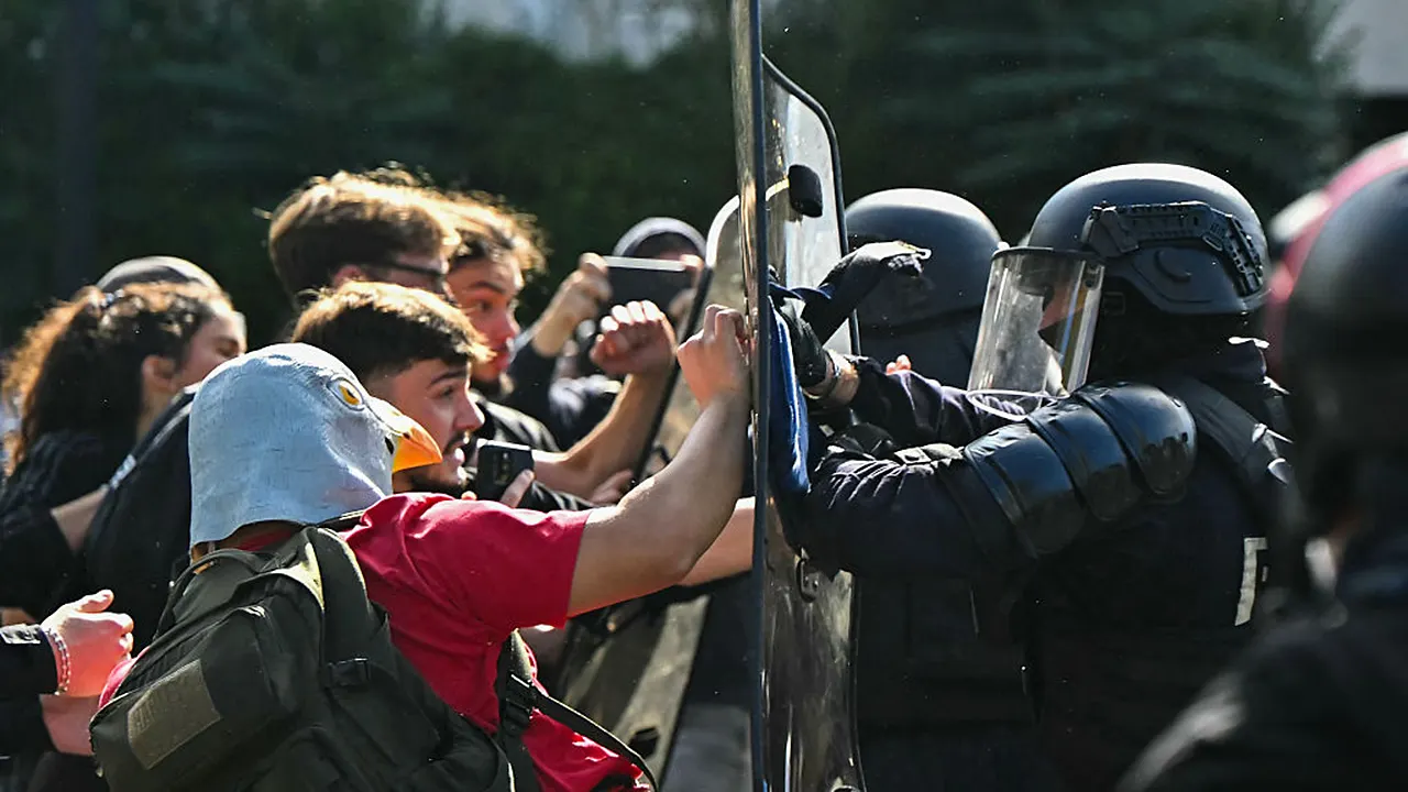 France’s violent student protests