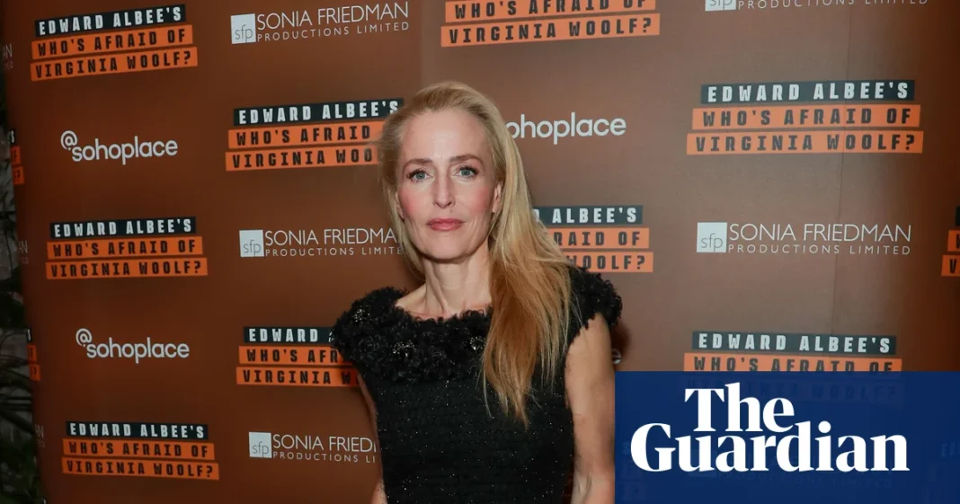 Gillian Anderson responds to