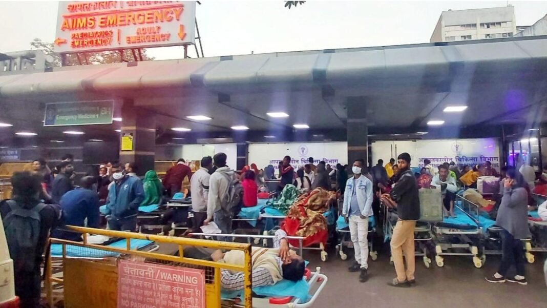 AIIMS shelter patients attendants New Delhi hospital