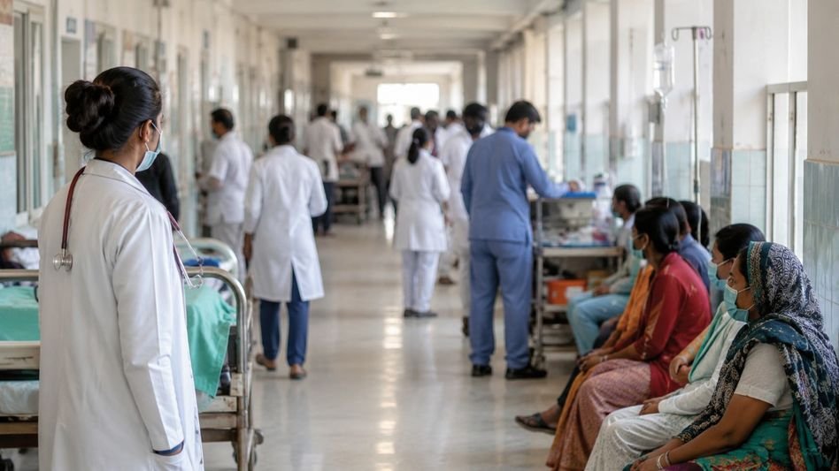 india-2026-10-21-wp-kg-arunraj-uninterrupted-hospital-services Hospital corridor representing the order for uninterrupted hospital services