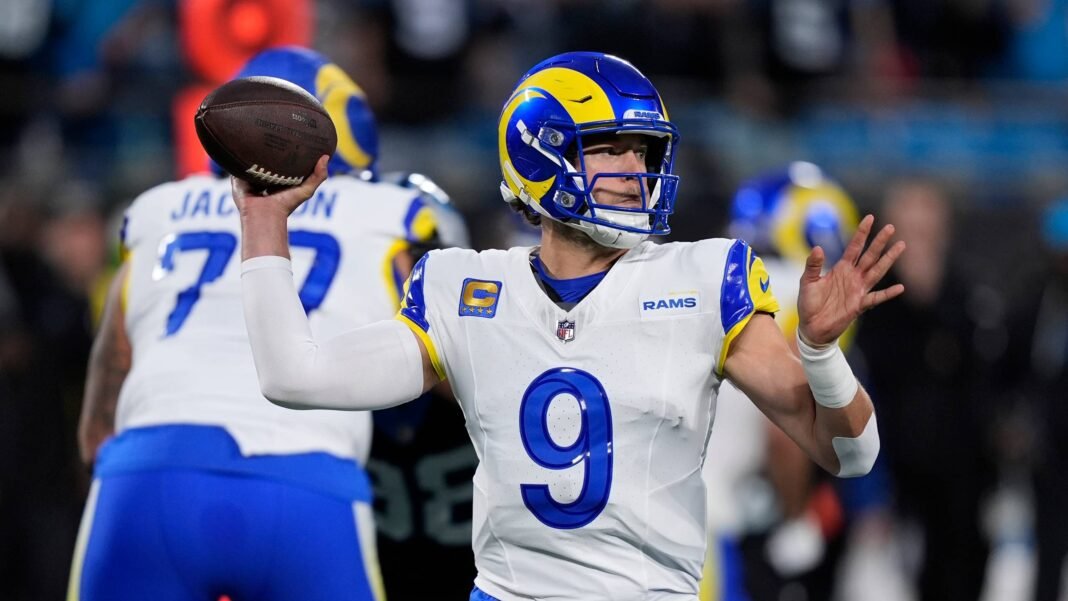 Los Angeles Rams players in action during the 2026 NFL season