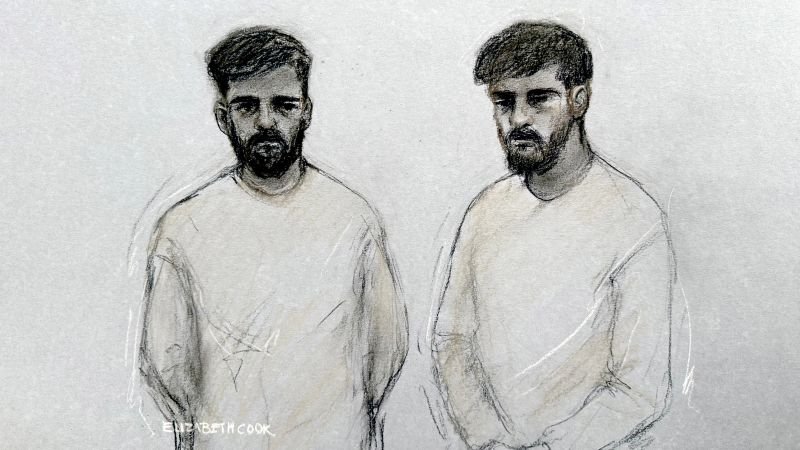Iranian men charged over