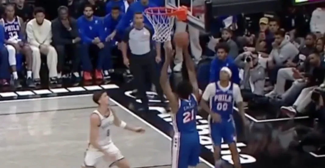 Joel Embiid’s preseason disaster Joel Embiid’s preseason disaster