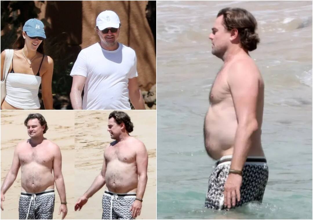 Leonardo DiCaprio's beach pics