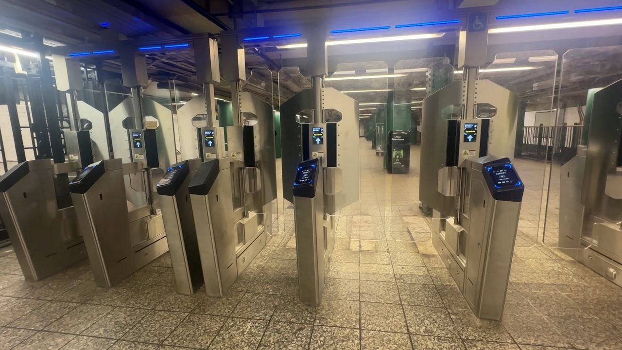 New subway fare gates