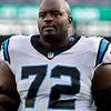 Panthers RT Moton coughed