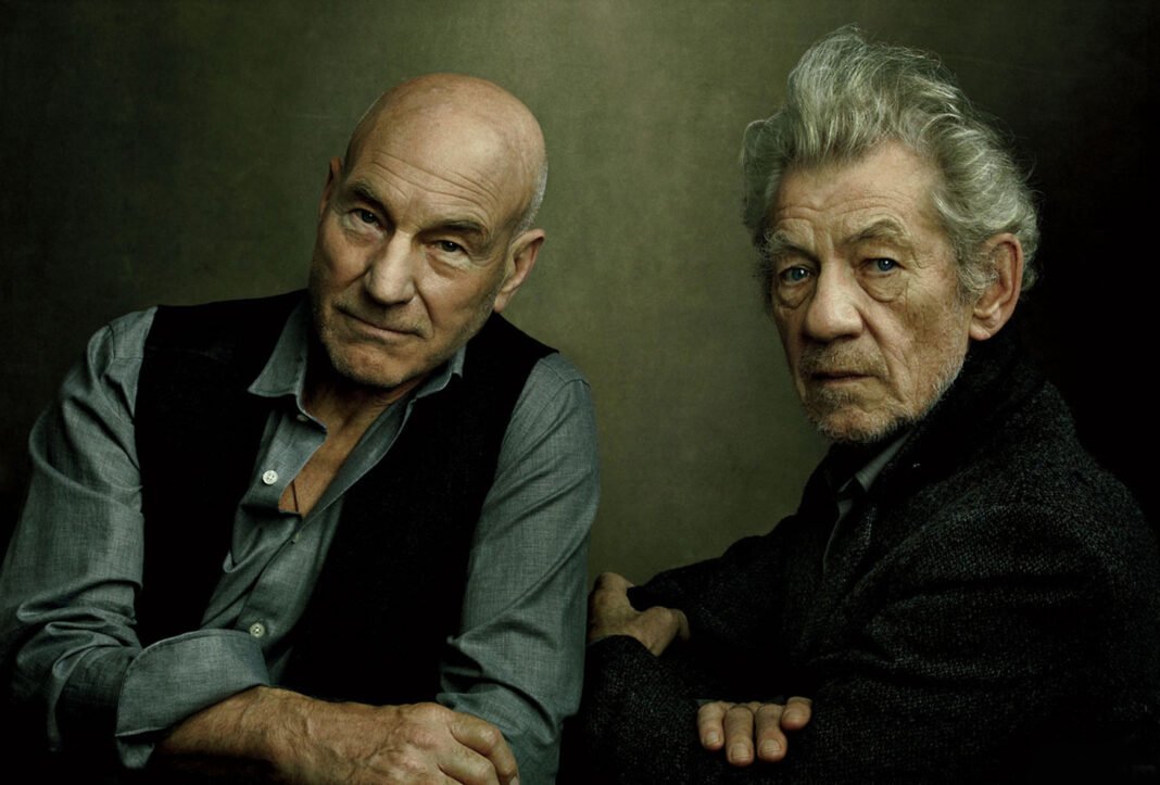 Patrick Stewart Ian McKellen tribute