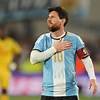Photos of Messi playing