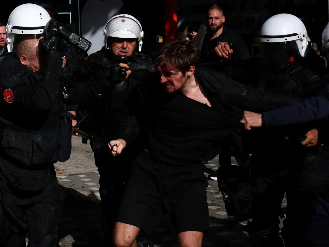 Photos: Student protest in