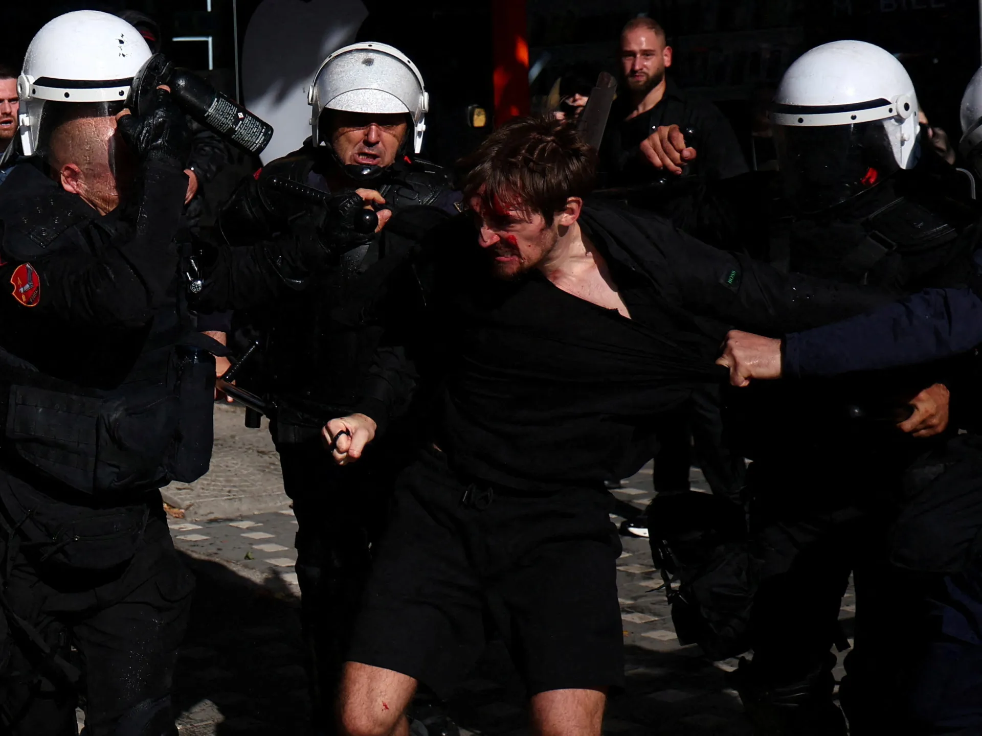 Photos: Student protest in