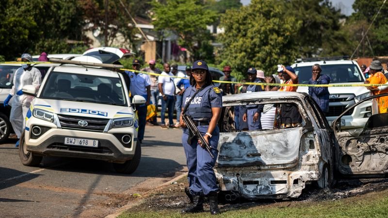 South Africa is reeling