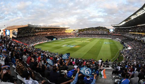 T20 Cricket - Black Caps v India 2019 India vs New Zealand T20I at Eden Park Auckland