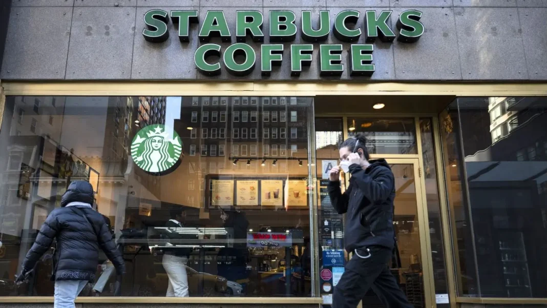 Starbucks says it is
