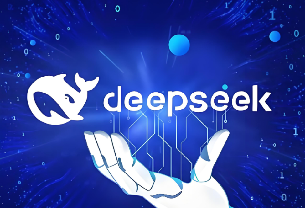DeepSeek ban illustrated by a smartphone with a warning sign, as the US orders removal of DeepSeek from government systems.
