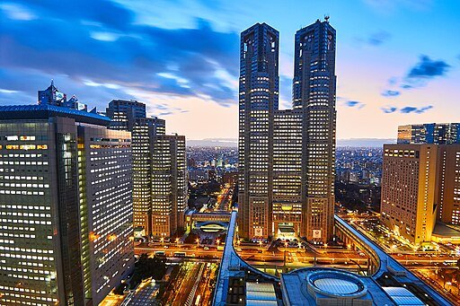 tech-05-harvey-tokyo-office Harvey Tokyo office: Tokyo city skyline at dusk