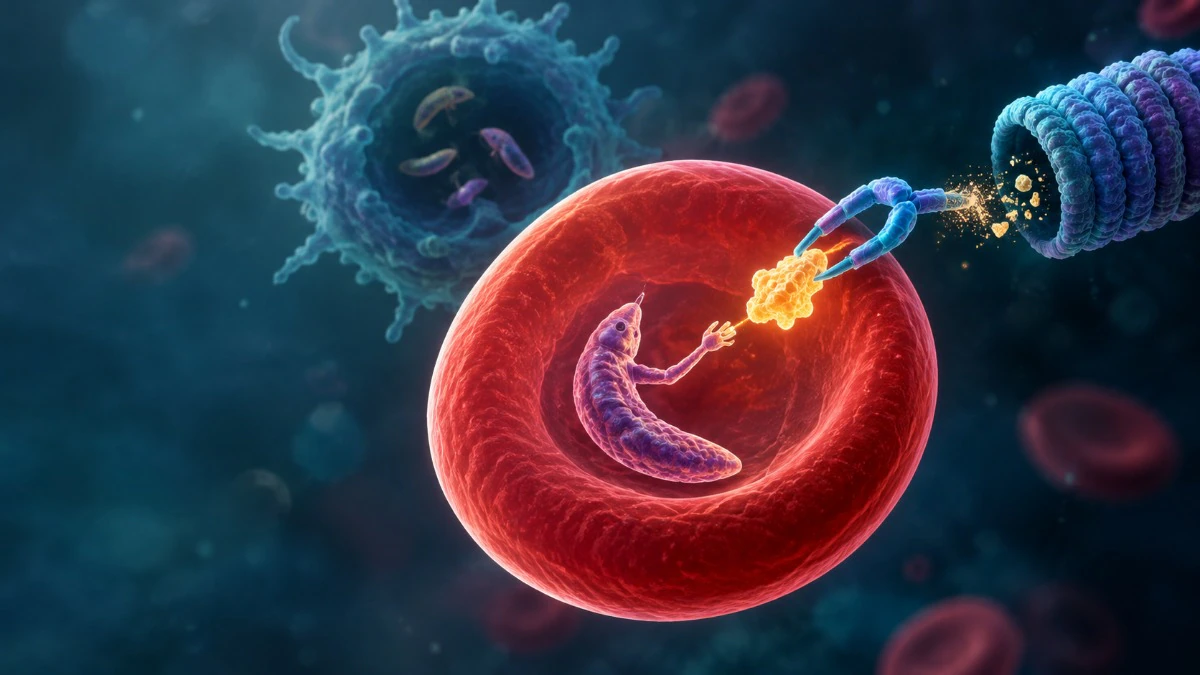 There's human protein malaria
