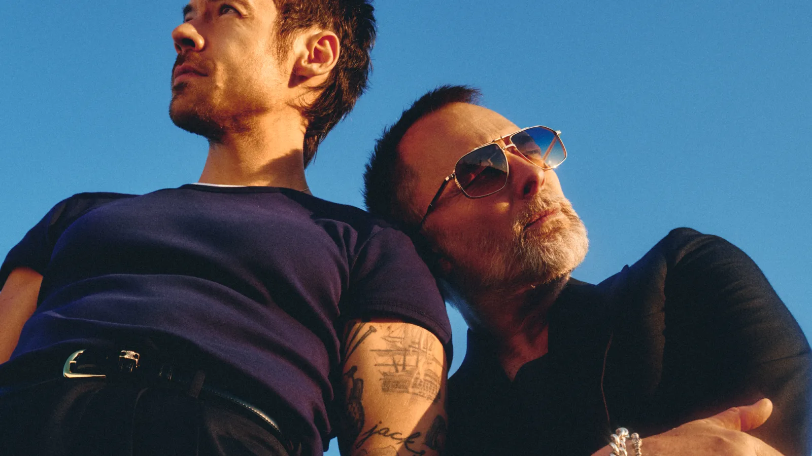 Thom Yorke and Harry